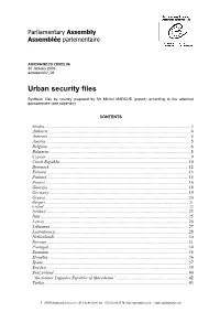 Urban Security Files