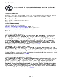 2 April 2020 "Generated on Refers to the Date on Which the User Accessed the List and Not the Last Date of Substantive Update to the List