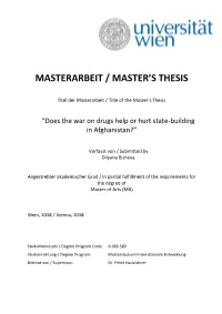 Masterarbeit / Master's Thesis