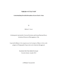 “Highlights of a Trip to Hell” Contextualizing the Initial