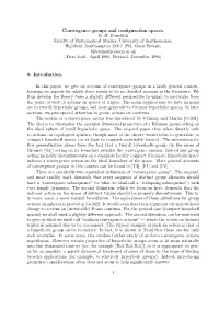 Convergence Groups and Configuration Spaces. B. H