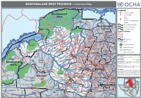MASHONALAND WEST PROVINCE - Overview Map