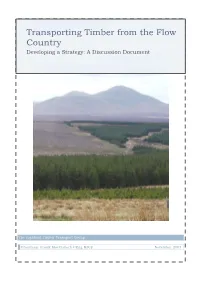 Timber Extraction from the Flow Country