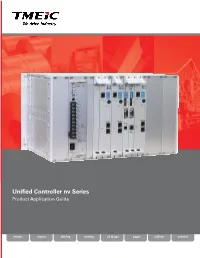 Unified Controller Nv Series