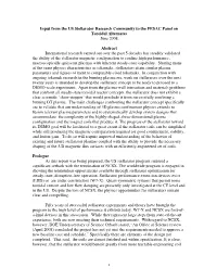 1 Input from the US Stellarator Research Community to the FESAC