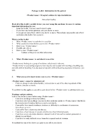 10 Mg/Ml Solution for Injection/Infusion Atracurium