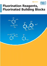 Fluorination Reagents, Fluorinated Building Blocks