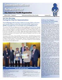 Immunization Newsletter