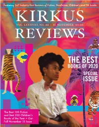 Kirkus Reviewer, Did for All of Us at the Rodell@Kirkus.Com Magazine Who Read It