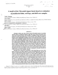 A Model of the Chicxulub Impact Basin Based on Evaluation of Geophysical Data, Well Logs, and Drill Core Samples