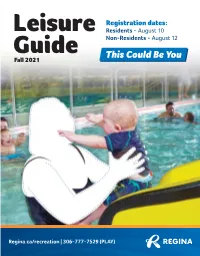 Leisure Guide Fall 2021