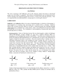 Principles of Drug Action 1, Spring 2005, Resonance and Induction