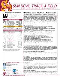 Sun Devil Track & Field