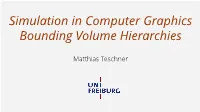 Bounding Volume Hierarchies