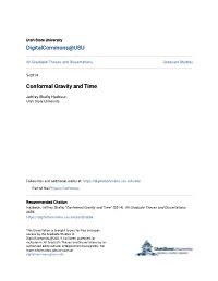 Conformal Gravity and Time