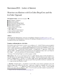 Letter of Interest Neutrino Oscillations with Icecube-Deepcore and the Icecube Upgrade