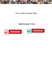 Arne Vodder Dressing Table