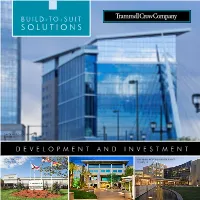 Build-To-Suit Solutions