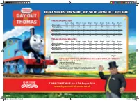 Enjoy a Train Ride with Thomas, Meet the Fat Controller & Much More!