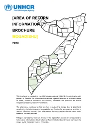 Mogadishu] Mudug 2020