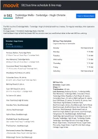 582 Bus Time Schedule & Line Route