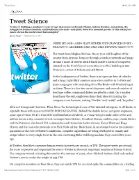 Tweet Science 10/4/11 2:11 PM