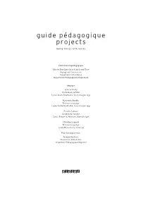 Guide Pédagogique Projects Doing Things with Words