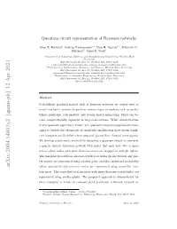 Quantum Circuit Representation of Bayesian Networks