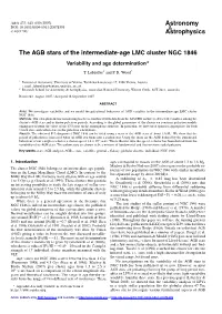 The AGB Stars of the Intermediate-Age LMC Cluster NGC 1846 Variability and Age Determination