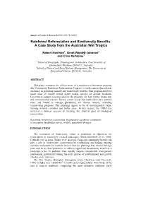The Effectiveness of the Community Rainforest Reforestation Program