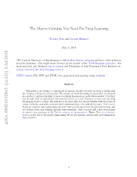 The Matrix Calculus You Need for Deep Learning