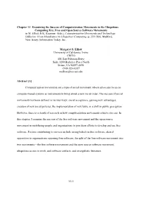 Chapter 13 Examining the Success of Computerization Movements in the Ubiquitous Computing Era: Free and Open Source Software Movements in M