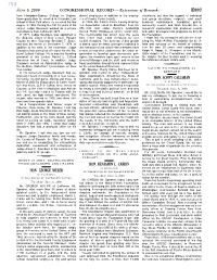 CONGRESSIONAL RECORD— Extensions of Remarks E897 HON