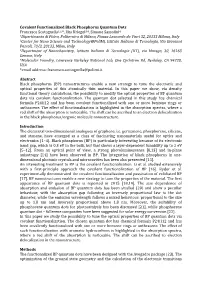 Covalent Functionalized Black Phosphorus Quantum Dots