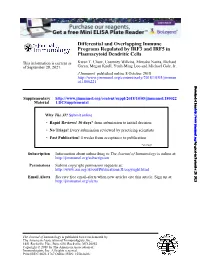 Differential and Overlapping Immune Programs Regulated by IRF3 and IRF5 in Plasmacytoid Dendritic Cells