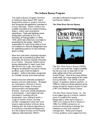 The Indiana Byway Program