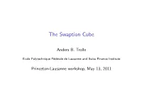 The Swaption Cube