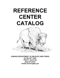 Reference Center Catalog