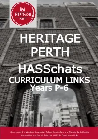 CURRICULUM LINKS Years P-6