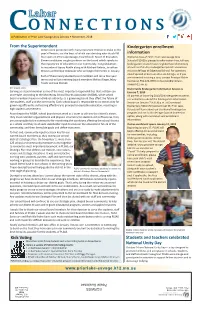 Laker CONNECTIONS a Publication of Prior Lake-Savage Area Schools • November, 2018
