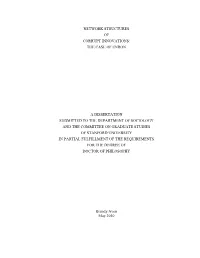 The Case of Enron a Dissertation Submitted To