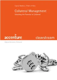 Collateral Management Unlocking the Potential in Collateral