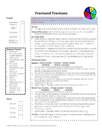 Fractured Fractions