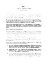Contracts with Solenta 9 July 2020 Fastjet, the Lo
