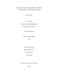 Increasing Access and Capabilities of Cubesats for Investigation of Earth Trojan Asteroids