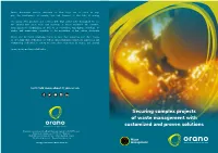 Securing Complex Projects of Waste Management with Customized And
