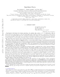 Superfluous Physics