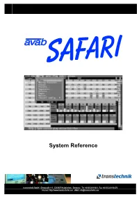System Reference