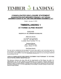 Timberlanding 1 at Fernie Alpine Resort