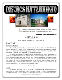 Chassidus on the Balak Chassidus on the Parsha +